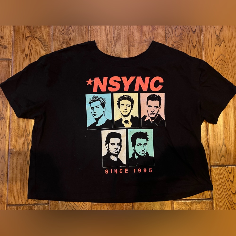 *NSYNC crop T-shirt